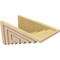 Ekena Millwork 9"W x 18"D x 9"H Wide Landon Rough Cedar Woodgrain TimberThane Corbel, Primed Tan CORUR09X18X09LANRCPR - alternate 2